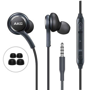 Nguyên SEAL - Chuẩn Zin Tai nghe AKG S10 SAMSUNG S10 Plus Jack 3.5MM  Cho Âm Thanh Chân Thật  Tặng Kèm Núm Phụ Thay Thế