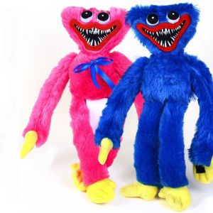 2pcs/lot 35-37cm Huggy Wuggy Plush Toy Poppy Playtime Game Plush Toy Stuffed Soft Animals Toys Cute Cartoon Game Dolls Kids Gifts