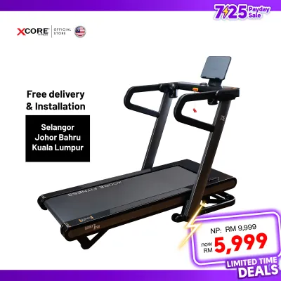 Marathon Climb-X 7 Pro Foldable Treadmill | 4.5HP Peak | 32-Level Incline