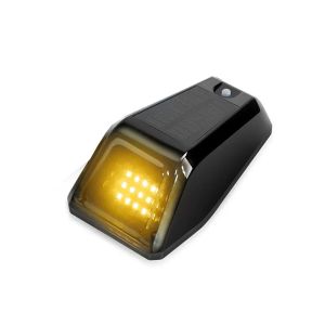 LIUJIR Wear Resist Solar Powered Cab Lights Reusable Wireless Truck Pickup Warning Lamp Easy To Install Automatic Charging Flashing Signal Lamp Pickup Trucks