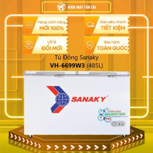 [MỚI 100%] VH-6699W3 - Tủ Đông Sanaky VH-6699W3 (485L) - GIAO TOÀN QUỐC - FREESHIP HCM
