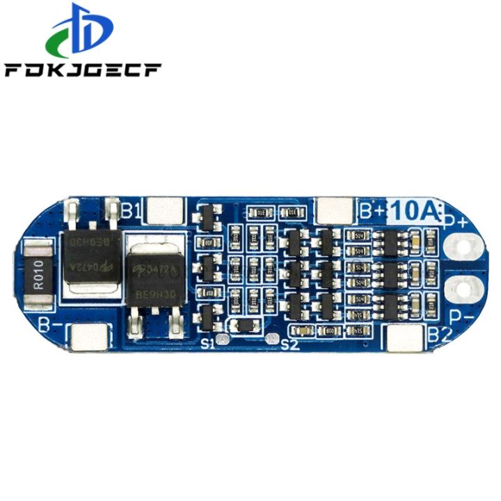 3S 10A 11.1V 12V 12.6V Lithium Battery Charger Protection Board Module ...