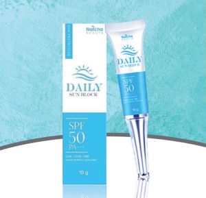 Natcha Beaute Thailand DAILY UV PROTECTION SUNSCREEN CREAM | DAILY SUNBLOCK SPF50 PA+++ ANTI UVA/UVB