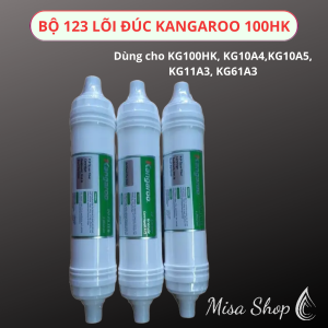 LÕI 1-2-3 KANGAROO ĐÚC NGUYÊN KHỐI – LỌC SẠCH TỪ GỐC AN TÂM TỪNG GIỌT NƯỚC