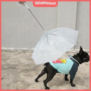 WHPHous New Pet Umbrella Leash Rainproof Snowproof Dog Umbrella Leash For Small Dogs Adjustable Doggy Umbrella