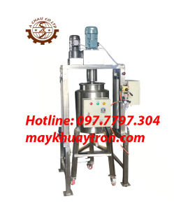 MÁY KHUẤY MỸ PHẨM NHŨ HÓA CÁNH QUÉT KÈM BỒN GIA NHIỆT - LH: 0977 797 304 Ms Quỳnh