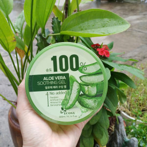 [ NHẬP KHẨU HÀN QUỐC BAO CHẤT LƯỢNG ] Gel Dưỡng Da Ecosy 100% Aloe Vera 300ml dùng cho mặt và body