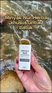 Minyak Nur ORIGINAL 60ml Imam Muda Hassan  Minyak Herba Asli  Batuk Kahak Selsema & Tekak Lega