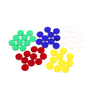 songduanshi 10ชิ้นแผ่นปลายใสเส้นผ่าศูนย์กลาง15มม. เล่นคิวกระโดดไม้คิวสนุ๊กเกอร์และอุปกรณ์บิลเลียด