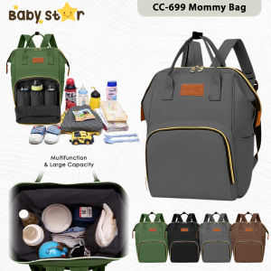Tas Bayi Ransel Besar Diaper Bag [BEST SELLER - BISA COD] Mommy Bag CC-799 Tas Popok Bayi Baby Kecil Tas Botol Susu Tas Perlengkapan Bayi Besar Baru Lahir Newborn Tas Diaper Tas Diapers CC-699