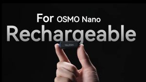 TELESIN Charging Adapter Camera Mount Base for DJI Osmo Nano
