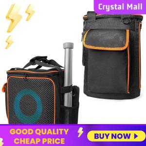 Carrying Case Tote Bag for JBL Partybox Encore2 Detachable Adjustable Strap Portable Travel Rugged Speaker Cover for Microphones Charger Cable and Accessories