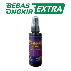 QUICK HEAL (SEMPROT) 50 ML - obat semprot untuk mengobati infeksi dan luka pada ayam