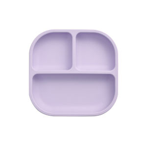 SKISOPGO จานซิลิโคนเด็ก กันกระแทก จานซิลิโคนฐานดูดสูญญากาศ ใช้กับโต๊ะหัดทานขนาดเล็กได้