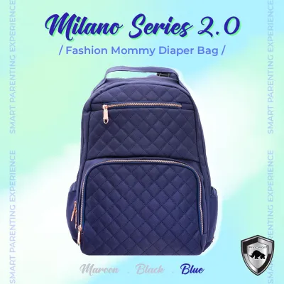 Princeton Milano 2.0 Diaper Bag Milano Junior Baby Diaper Bag Backpack Diaper Bag Kiddie Garden