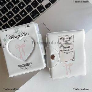 [COD] Technicolore Kpop photocards เคสเก็บรูปโบว์น่ารัก เคสใส่รูปภาพขนาดเล็กรูปหัวใจน่ารักขนาด3นิ้ว