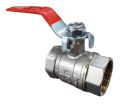 [1pieces] iOne Brass Ball Valve Full Bore PN25 with Galvanised Handle and Stainless Steel Nuts Pipe Fittings 1/2  3/4  1  1-1/4  1-1/2  2. 