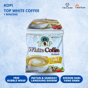 KOPI TOP COFFEE WHITE COFFEE 1 Renceng isi 10pcs