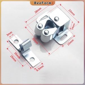 BF. Double Roller Catch Latch for Cabinet Door Hardware Accessories