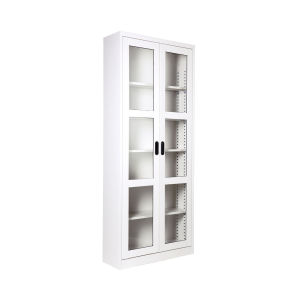 [จัดส่งพร้อมติดตั้งฟรี] KIOSK ตู้สูงMAXBOOK 2 บานเปิดกระจก