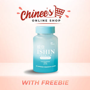 ISHIN Premium Next Gen 3x Whitening 60 Capsules FREE 1 ISHIN SCRUB