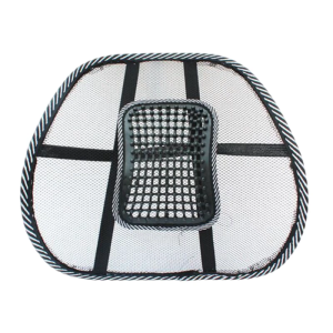 Breathable Ice Silk Car Cushions Lumbar Massage Pad for Effective Lumbar Support and Summer Comfortable