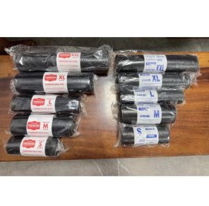 Thin And Thick Trash Garbage Bag Small/Medium/Large/XL/2XL per Roll (Can be used for Clothes!)