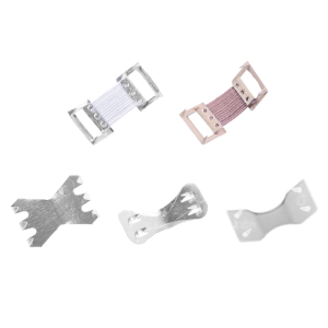 100 pcs băng quấn Clip có thể thay thế bọc chốt kẹp căng kẹp kim loại băng thun Clip bandaging cung cấp