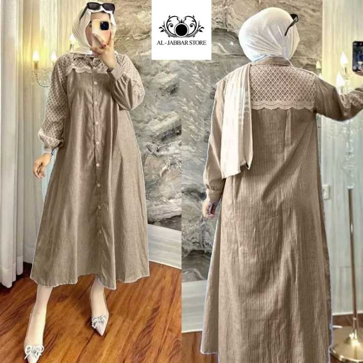 Gamis Midi terbaru Baju Muslim Wanita Mewah Gaudi Dress Midi Katun Mix Brukat Dress Elegan Premium Jumbo Busui 2025 / Gamis Terbaru 2025 Model Gamis | Lazada Indonesia Gamis Midi terbaru Baju Muslim Wanita Mewah Gaudi Dress Midi Katun Mix Brukat Dress Elegan Premium Jumbo Busui 2025 / Gamis Terbaru 2025 Model Gamis | Lazada Indonesia