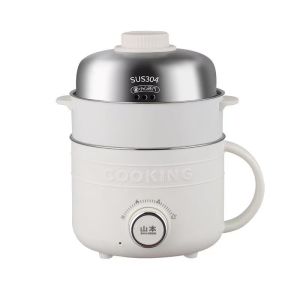 BUFFALO 山本 1.6L/1.8L Digital Multipot | Stainless Steel Electric Cooking Pot | Mini Steam Pot 牛头牌1.6L迷你多功能蒸煮锅 304不锈钢内胆 (KW97)