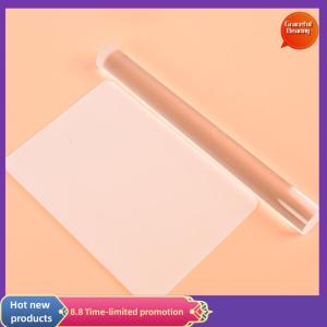 Graceful Solid Clay Rolling Pin Acrylic Clay Roller DIY Modelling Clay Tools Accessories