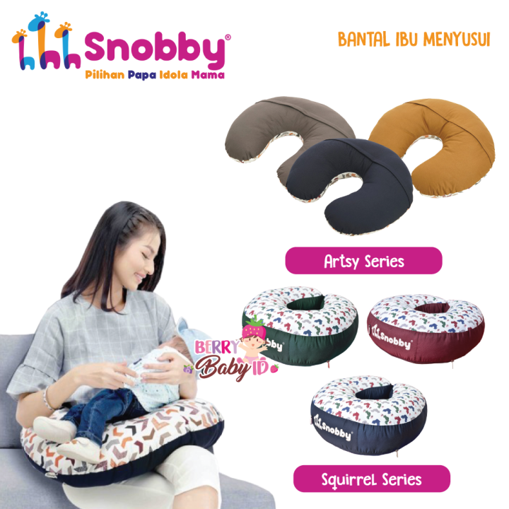 Snobby Bantal Ibu Menyusui Perlengkapan Nursing Pillow Multifungsi