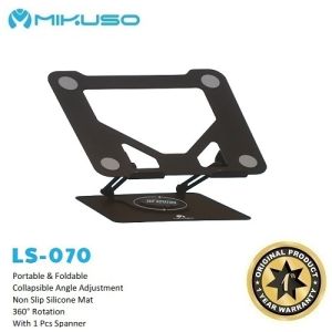 MIKUSO LS-070 Laptop Stand Portable Foldable 360° Rotation Aluminum