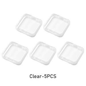1/5pcs Nail Tips Display Storage Box Press On Nails Organizer Clear Nail Packaging Holder Packaging Fake Tips Case Handmade Nail Armor Storage Box Transparent Acrylic Nail Polish Packaging Box For Nail Salons Display Cabinets