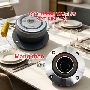 Loa treble thái lan mặt kim loại từ đại 70 màng titan cao cấp kèm tụ 2.2mf - giá 1 chiếc