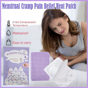 5PCS Menstrual Cramp Pain Relief Heat Patch Hot Compress Body Warmer Self Heating Adhesive Pad