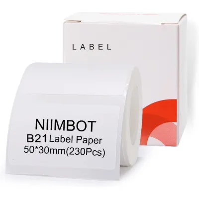 NIIMBOT Label Sticker for B1 B2 B21 B1 Pro B2 Pro B21 Pro B31 B4 Waterproof Thermal Refill Price Tag Home Office