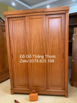 tủ quần áo gỗ xoan đào