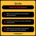 VIU Premium Subscriptions (3Days/7Days/30Days exclusive access from the Philippines only). 