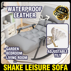 【SG Ready Stock】Adjustable Rocking Chair Outdoor For Balcony，-For Bedroom Outdoor Rocking Chair For Adults， Rocking Recliner Chair With Storage，Lazy Sofa Rocking Chair Lazy Sofa Recliner Chair，Sofa Bed Foldable Singapore 摇椅 懒人户外摇椅