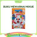 Paket 8 Buku Warna Belajar Anak Motif Mewarnai Mixue. 