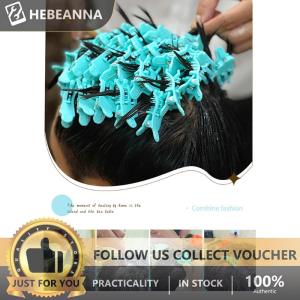 hebeanna 3Pcs S M L Reusable Perm Hair Clip Hair Curl Styling Clamps For Man Barbershop Salon Hook Loop Hair Rollers Hairdressing Tool