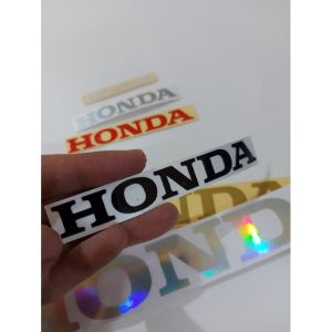 Stiker Sticker CVT Honda Cutting Hologram Keren Aksesoris Menyala Saat kena Cahaya Bahan Anti Air