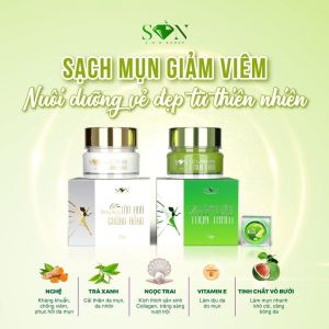 [Tặng cao bưởi] Combo Kem Face Son Cosmetic Nguyễn Tiên Chính Hãng dưỡng trắng ngừa mụn nám tàn nhang