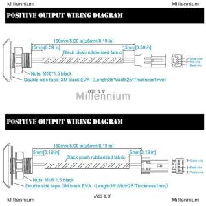 [COD] Millennium Car Tailgate Switch Electric Tailgate Trunk Release Switch Tailgate Trunk Switch