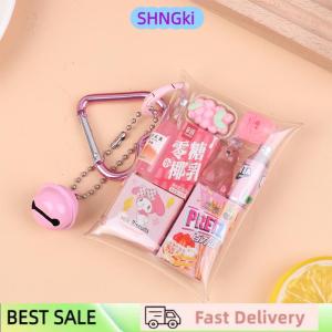 SHNGki Creative Mini Snack Bag Toy Simulation Food Toys Keychain Cute Mobile Phone Pendant Bag Ornaments Accessories Gift