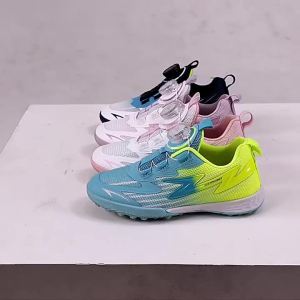 New childrens soccer shoes boys Velcro cleats elementary school students special competition and training shoes girls non-slip shoes wholesale