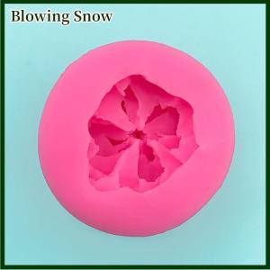 Blowing 1 cái đẹp hoa khuôn tự làm thạch cao nhựa nghệ thuật mềm Silicone fondant sô cô la khuôn xà phòng bánh trang trí dụng cụ nướng bánh