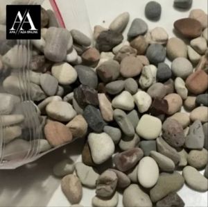 batu pancawarna batu kwaci akuarium media dekorasi aquascape repack 500gr