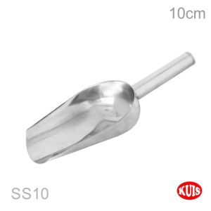SUPERMARKET IMPORT ESPORT Sendok Stainless steel Tebal Serokan Es Batu Sekop  Es Batu  Stainless Steel Premium Anti Karat  Serokan Biji Kopi Tepung  Serokan Metalik - Skop Scop